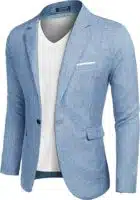 Blazer mens blue essential items for european travel