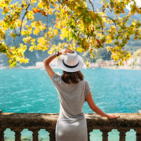 woman in italy