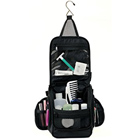 Hanging toiletry bag