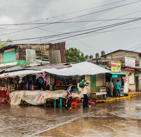 wet season in Nicaragua