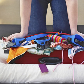 How can I avoid overpacking for my Vegas trip?