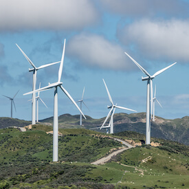 New Zealand wind turbine