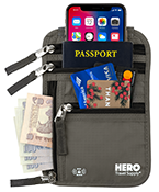 hero neck wallet