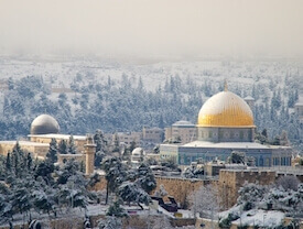 winter in Jerusalem