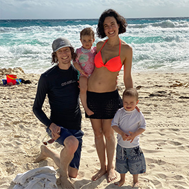 Us on our recent Cancún vacation – it was one of the best trips ever!