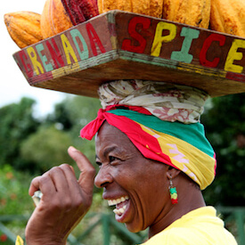 Caribbean Woman Dancing