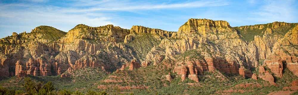 Mountain range in Sedona