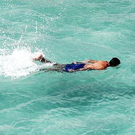 Swimming in Galapagos