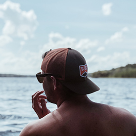 Dells guy on boat