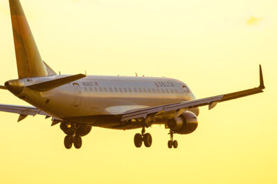 Plane in the sky