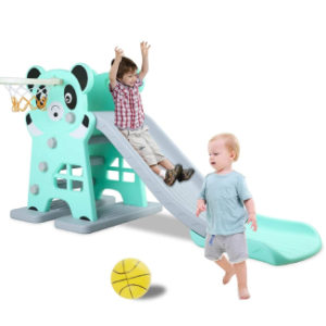WELSPO Freestanding Slides for Kids Baby Slide Indoor/Outdoor Climber Toddler... 