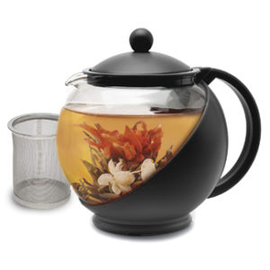 Stainless Steel Tea Pot With Removable Infuser For Loose Leaf & Tea Bags ... 