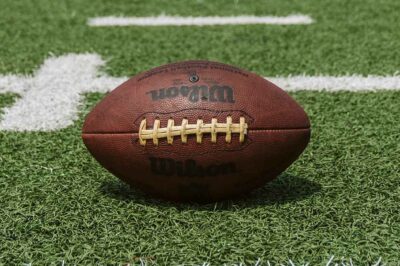 football on field