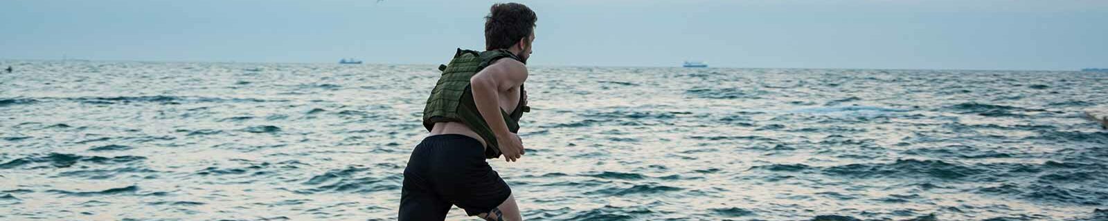 running with weighted vest