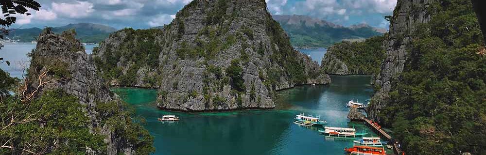 Cove in the Philippines