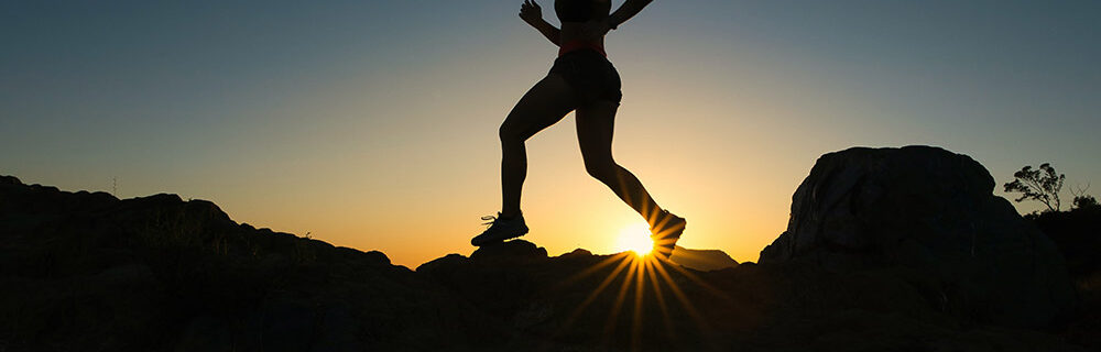Woman running