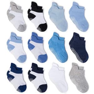 Zaples Baby Non-slip Grip Socks (Multiple Colors)