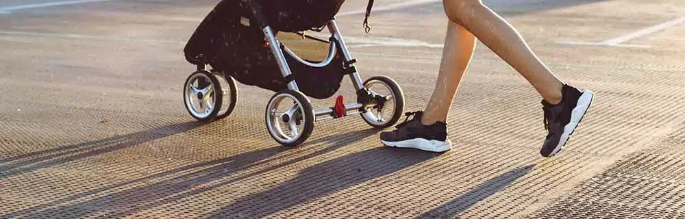 woman pushing Stroller