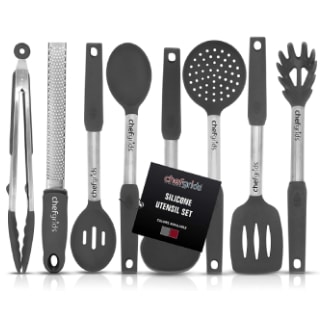 CHEF GRIDS Silicone Kitchen Utensil Set