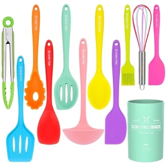 Umite Chef 12-Piece Silicone Utensils Set