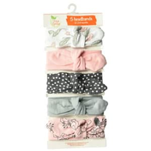 Yoga Sprout Baby Girls' Cotton Headbands