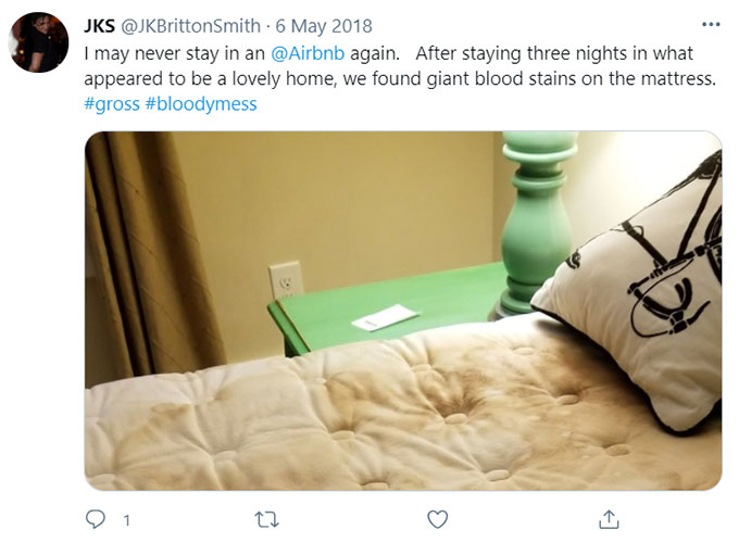 Airbnb Dirty Bedding, Linens