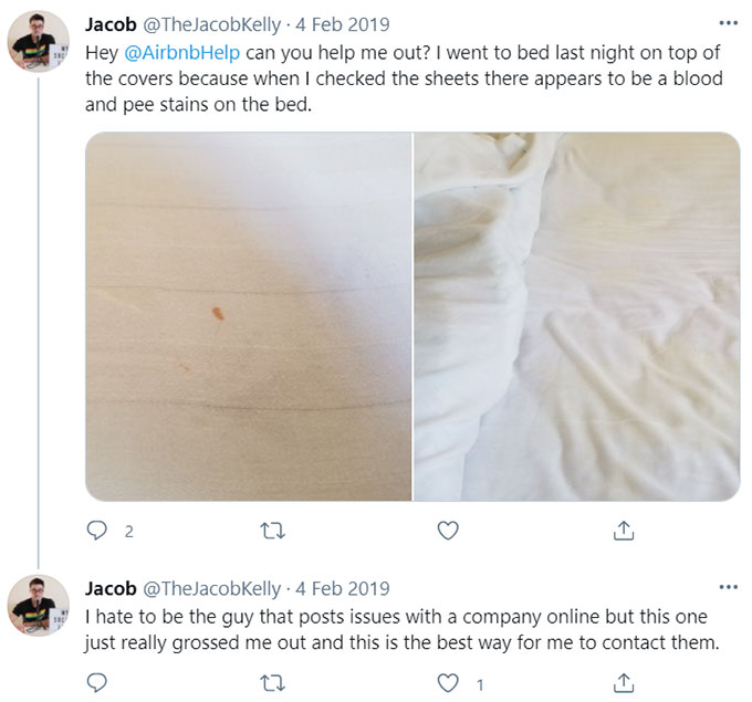 Airbnb Dirty Bedding, Linens