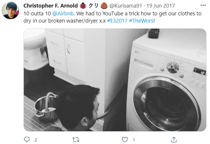 Airbnb Missing, Broken, Unsafe Appliances