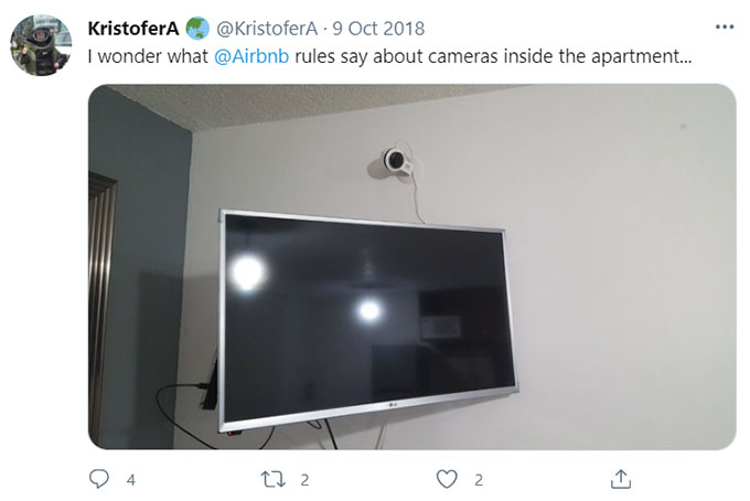 Airbnb Hidden Camera