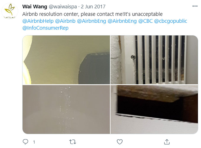 Airbnb Water Leaks