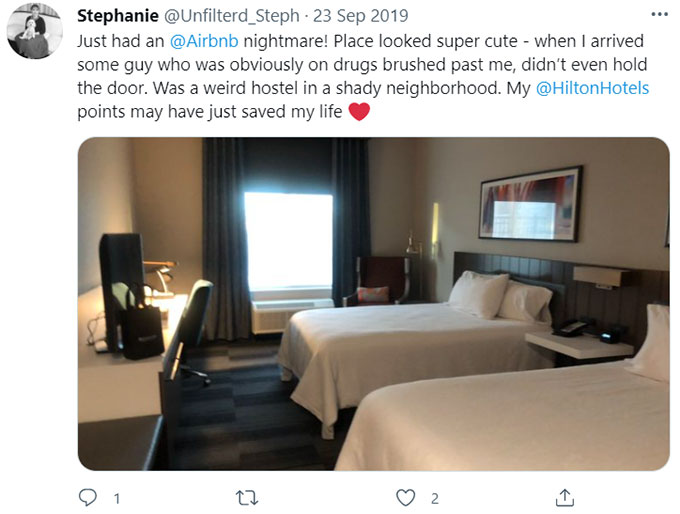 Airbnb Otherwise Not as Expected, Described
