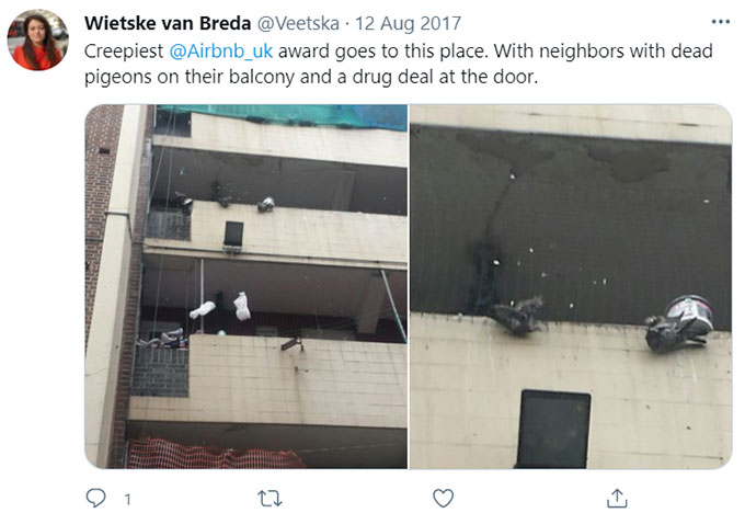 Airbnb Otherwise Filthy, Smelly, Unhealthy