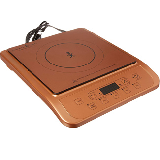 copper chef induction cooktop black