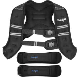 Details about   Henkelion Weighted Vest Weight Vest for Men Women Kids 4 6 8 12 16 Lbs Weights I 