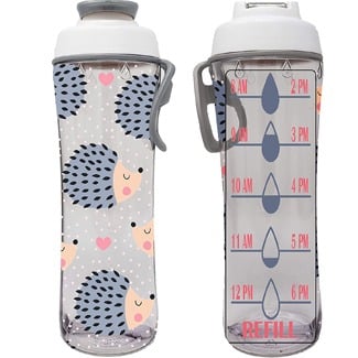 50 Strong Bpa-Free Water Bottle For Kids With Time Markers