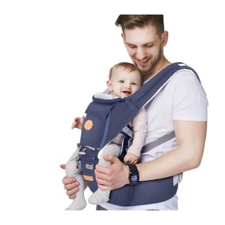 Fruiteam Baby Carrier 6-In-1 Baby Carrier With Hip Seat For Breastfeeding