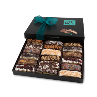 Oh! Nuts Biscotti Cookie Gift Basket 
