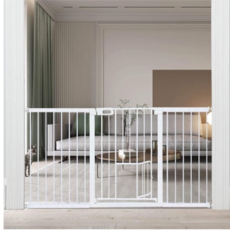 Fairy Baby Gate With Small Pet Door