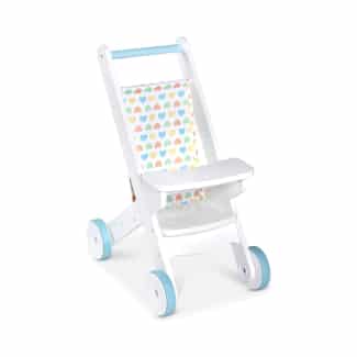 Melissa & Doug Mine to Love Wooden Play Stroller for Dolls