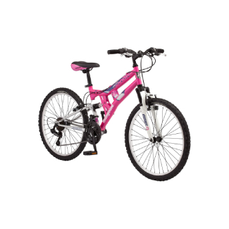 Mongoose Exlipse Full Dual-Suspension Mountain Bike For Kids