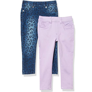 Spotted Zebra Girls' Stretch Denim Jeggings