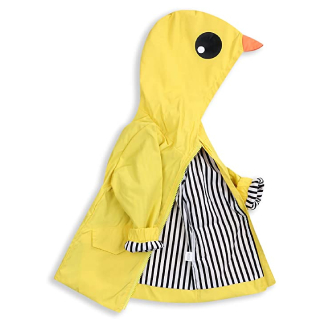 Younger Tree Toddler Cartoon Raincoat 