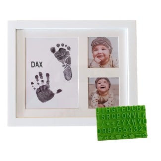 Baby Fingerprint Ink Pad Non-Toxic Safe Painting Kids Shower Handprint Footprint 