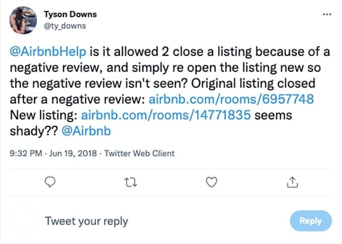 other airbnb scam