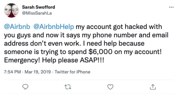 airbnb account hacked for $6,000