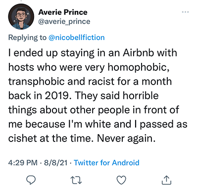 homophobic transphobic discrimination airbnb