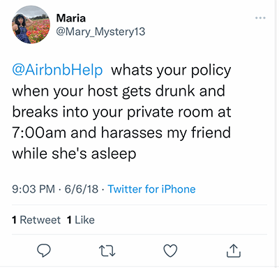 drunken airbnb host