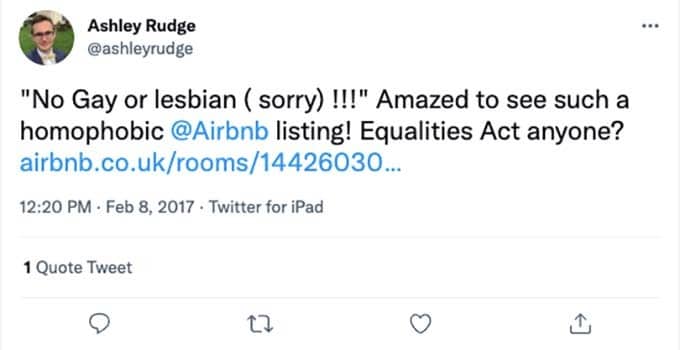 lgbtq discrimination at airbnb