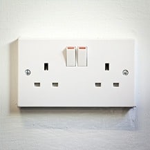 Indonesia power outlet