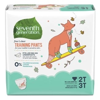 Seventh Generation Free & Clear Potty Training Pants